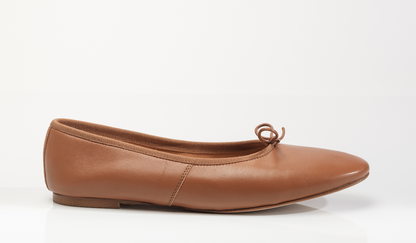 Volcano Ballerina Nappa Chestnut