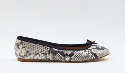 Capri Ballerina Snake Gray