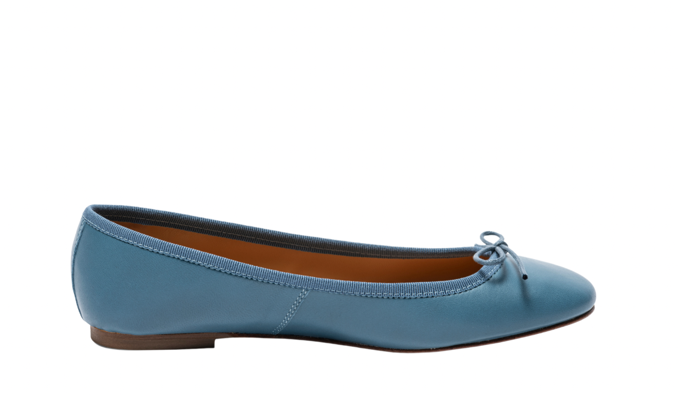 Capri Ballerina Nappa Blue Moon