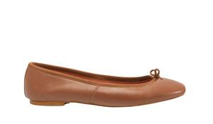 Capri Ballerina Nappa Chestnut