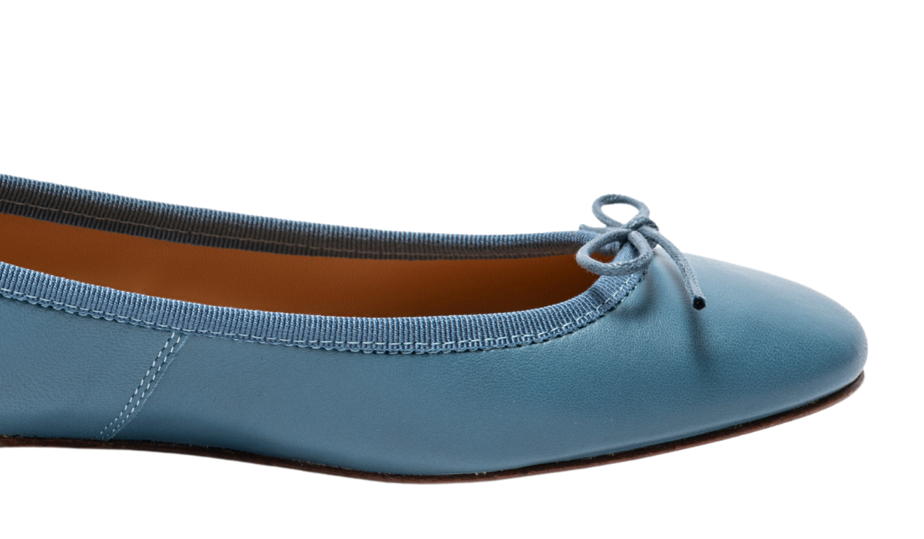 Capri Ballerina Nappa Blue Moon