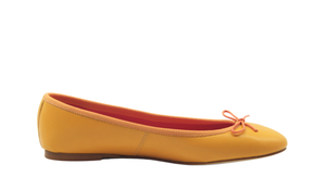 Capri Ballerina Nappa Arancio