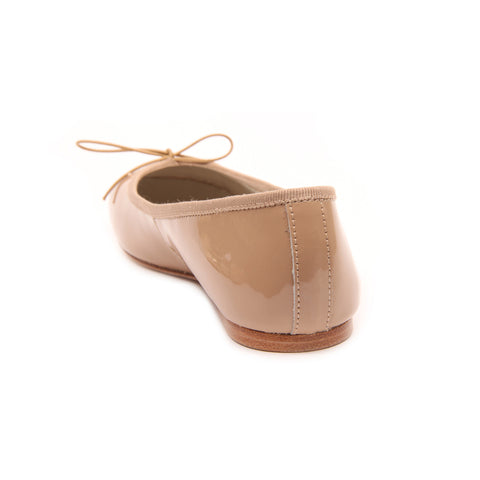 Capri Ballerina Vernice Beige